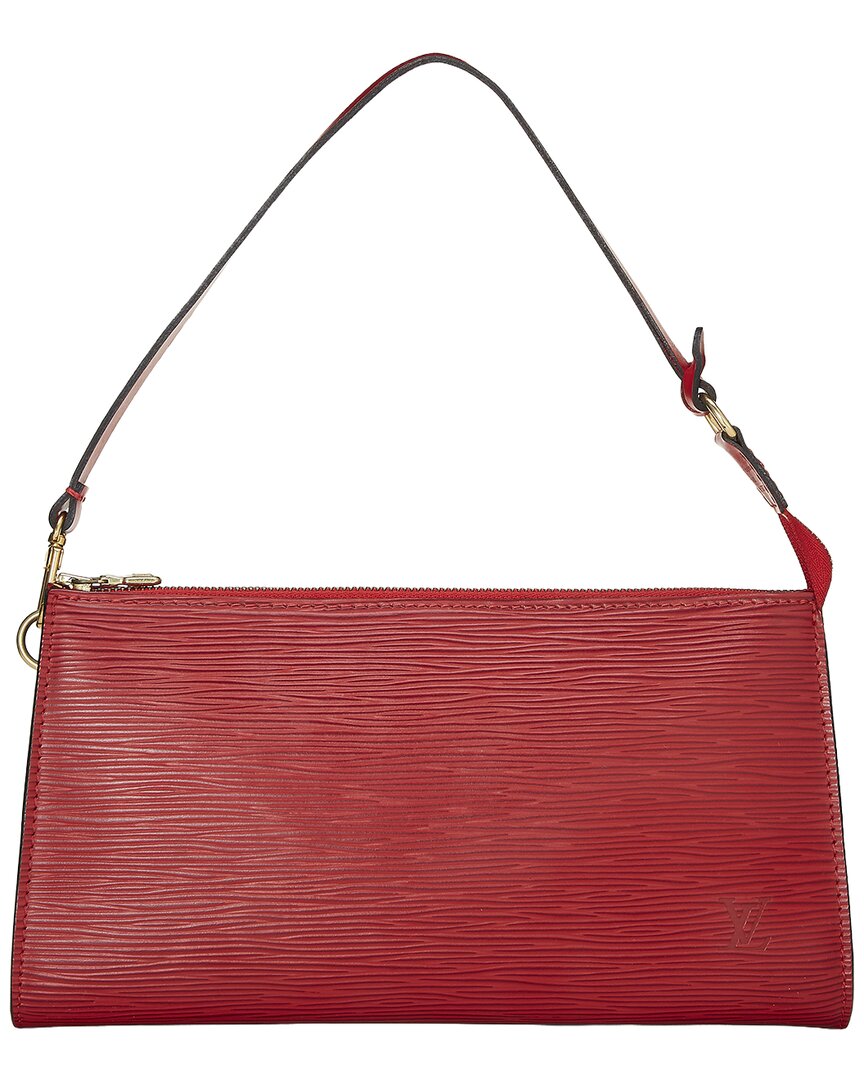 Louis Vuitton Pre-Owned Louis Vuitton Red Epi Leather Pochette Accessoiresv2 (Authentic Pre-Loved)