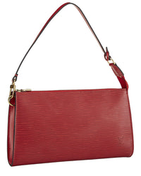 Louis Vuitton Pre-Owned Louis Vuitton Red Epi Leather Pochette Accessoiresv2 (Authentic Pre-Loved)