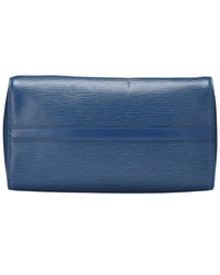 Louis Vuitton Louis Vuitton Blue Epi Leather Speedy30 (Authentic Pre-Loved)