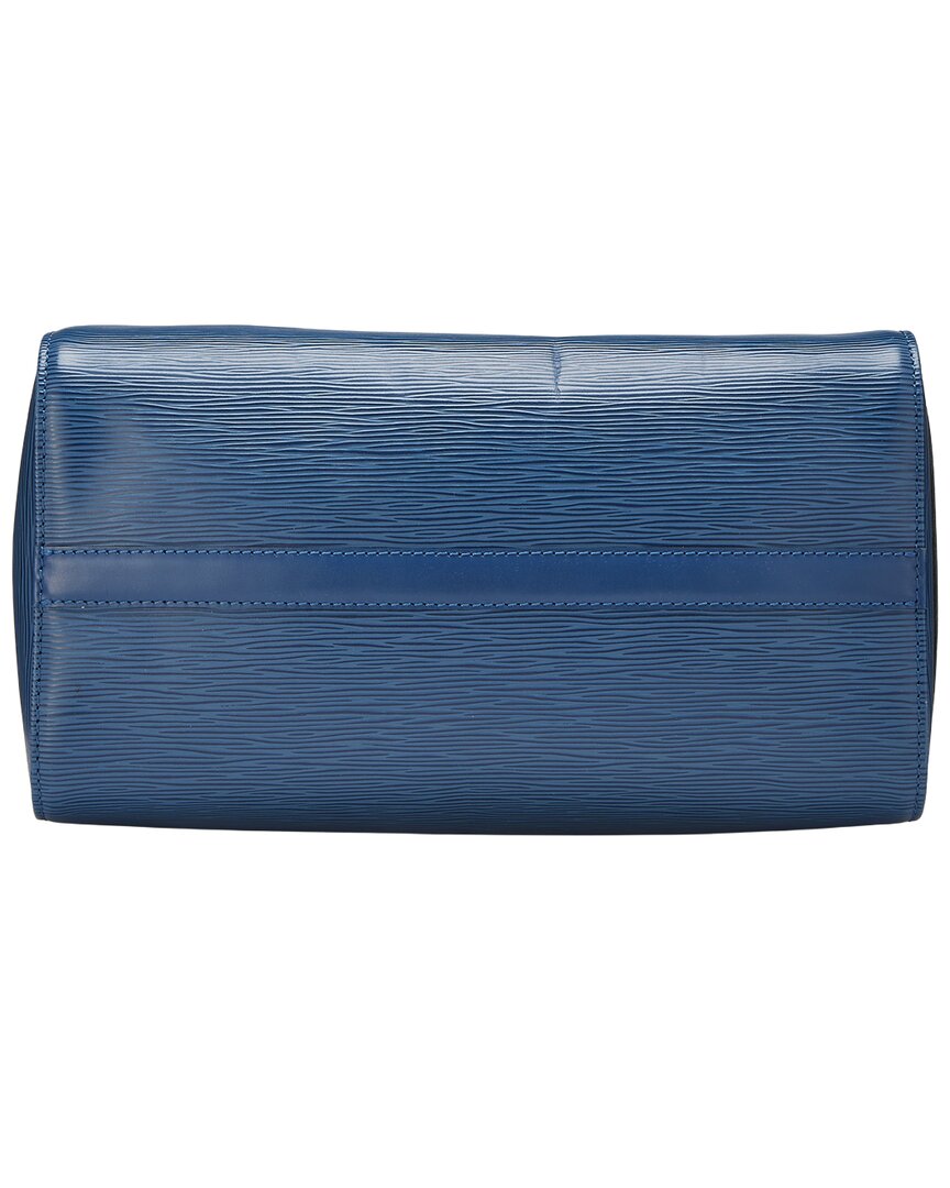 Louis Vuitton Louis Vuitton Blue Epi Leather Speedy30 (Authentic Pre-Loved)