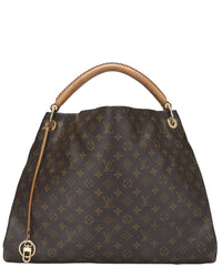 Louis Vuitton Louis Vuitton Brown Monogram Coated Canvas Artsy Gm (Authentic Pre-Loved)