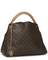 Louis Vuitton Louis Vuitton Brown Monogram Coated Canvas Artsy Mm (Authentic Pre-Loved)