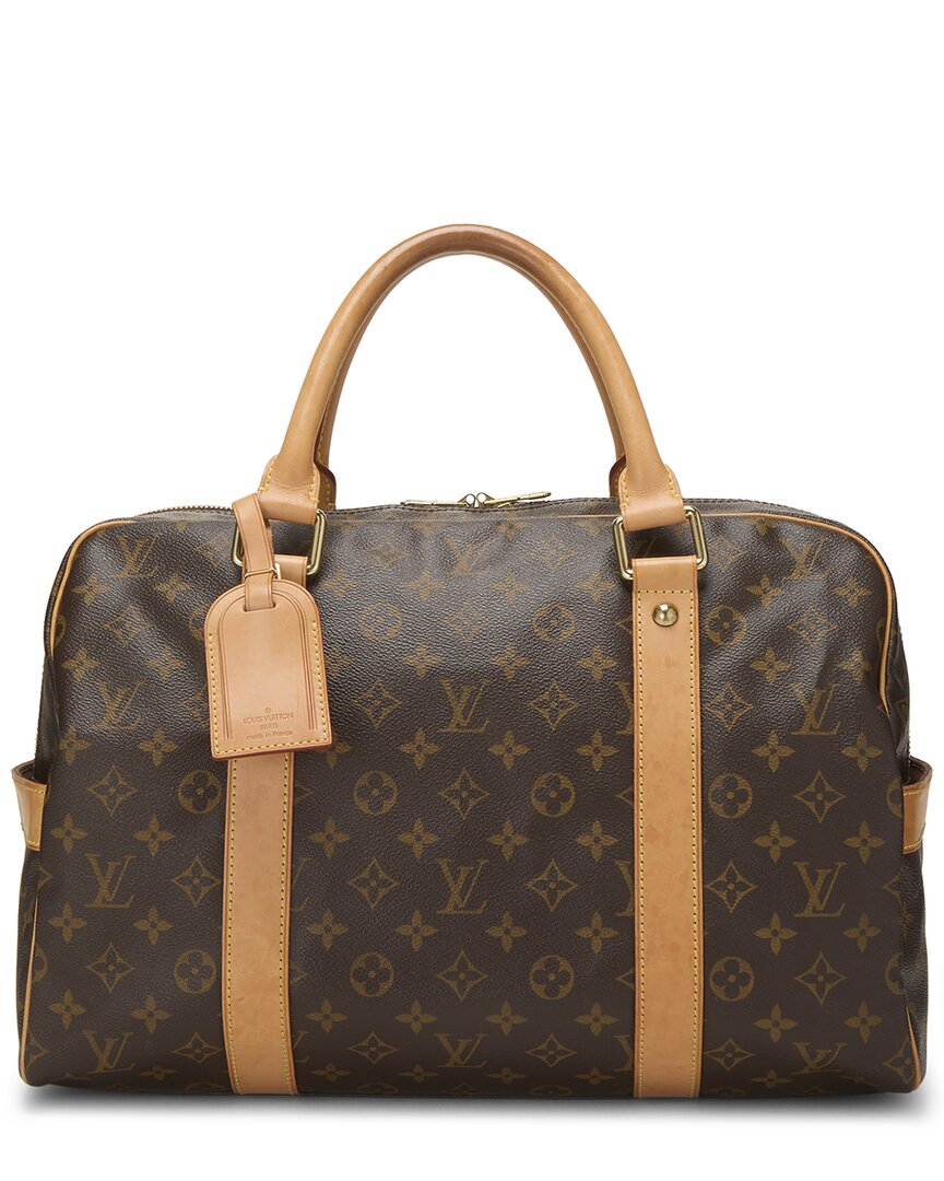 Louis Vuitton Louis Vuitton Brown Monogram Coated Canvas Carryall (Authentic Pre-Loved)