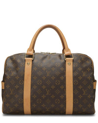 Louis Vuitton Louis Vuitton Brown Monogram Coated Canvas Carryall (Authentic Pre-Loved)