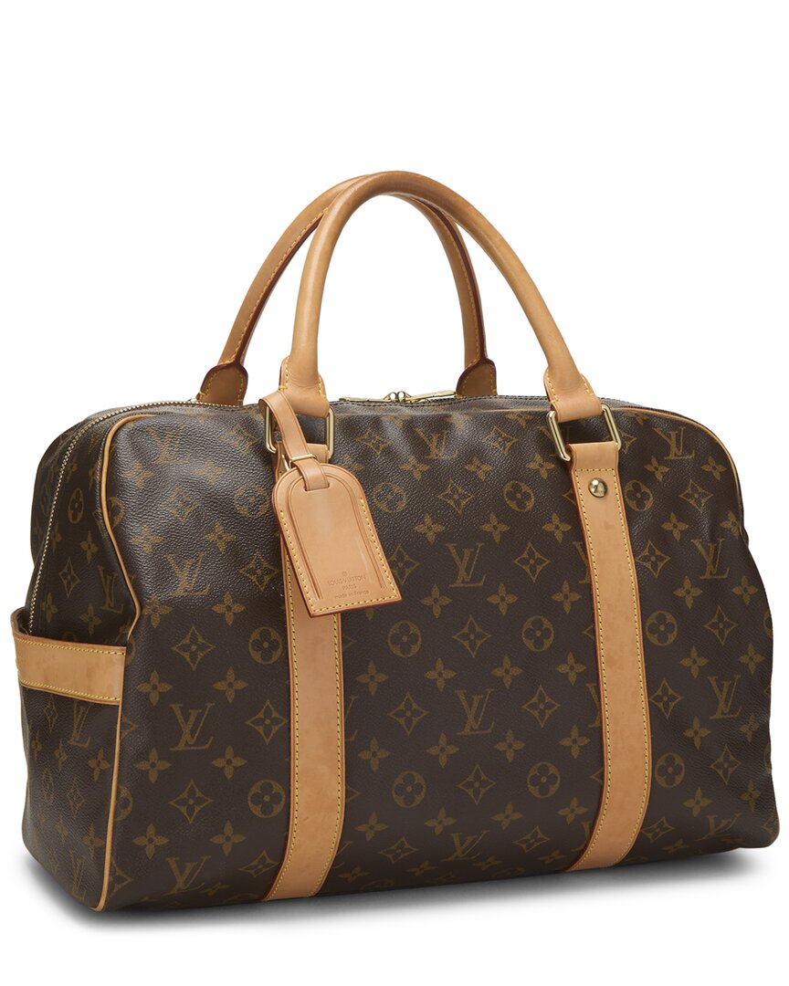 Louis Vuitton Louis Vuitton Brown Monogram Coated Canvas Carryall (Authentic Pre-Loved)