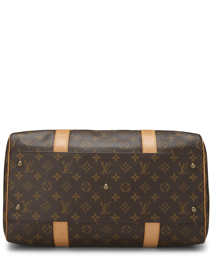 Louis Vuitton Louis Vuitton Brown Monogram Coated Canvas Carryall (Authentic Pre-Loved)