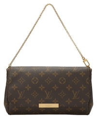 Louis Vuitton Louis Vuitton Brown Monogram Coated Canvas Favorite Mm (Authentic Pre-Loved)