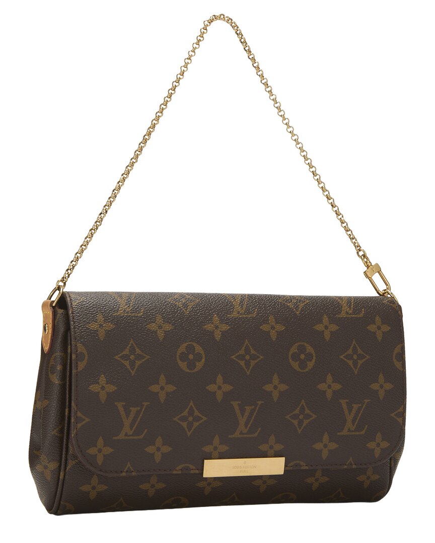 Louis Vuitton Louis Vuitton Brown Monogram Coated Canvas Favorite Mm (Authentic Pre-Loved)