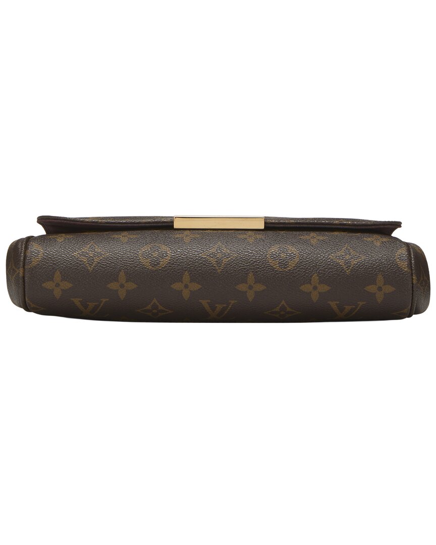 Louis Vuitton Louis Vuitton Brown Monogram Coated Canvas Favorite Mm (Authentic Pre-Loved)