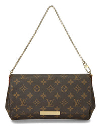 Louis Vuitton Louis Vuitton Brown Monogram Coated Canvas Favorite Mm (Authentic Pre-Loved)