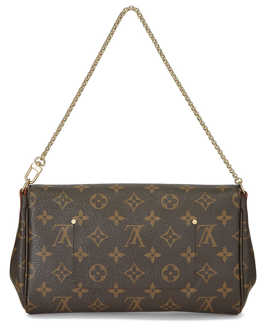 Louis Vuitton Louis Vuitton Brown Monogram Coated Canvas Favorite Mm (Authentic Pre-Loved)