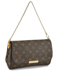 Louis Vuitton Louis Vuitton Brown Monogram Coated Canvas Favorite Mm (Authentic Pre-Loved)