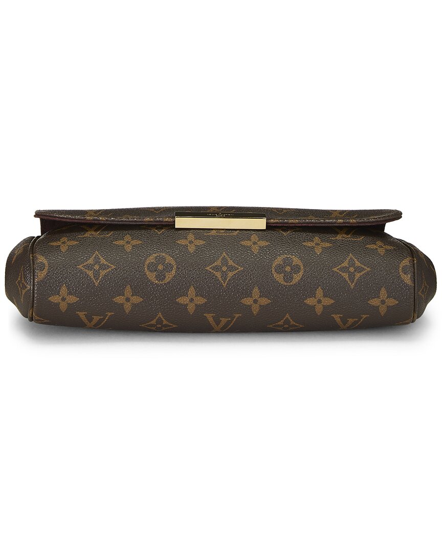 Louis Vuitton Louis Vuitton Brown Monogram Coated Canvas Favorite Mm (Authentic Pre-Loved)