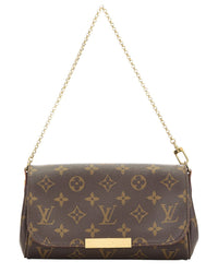 Louis Vuitton Louis Vuitton Brown Monogram Coated Canvas Favorite Pm (Authentic Pre-Loved)