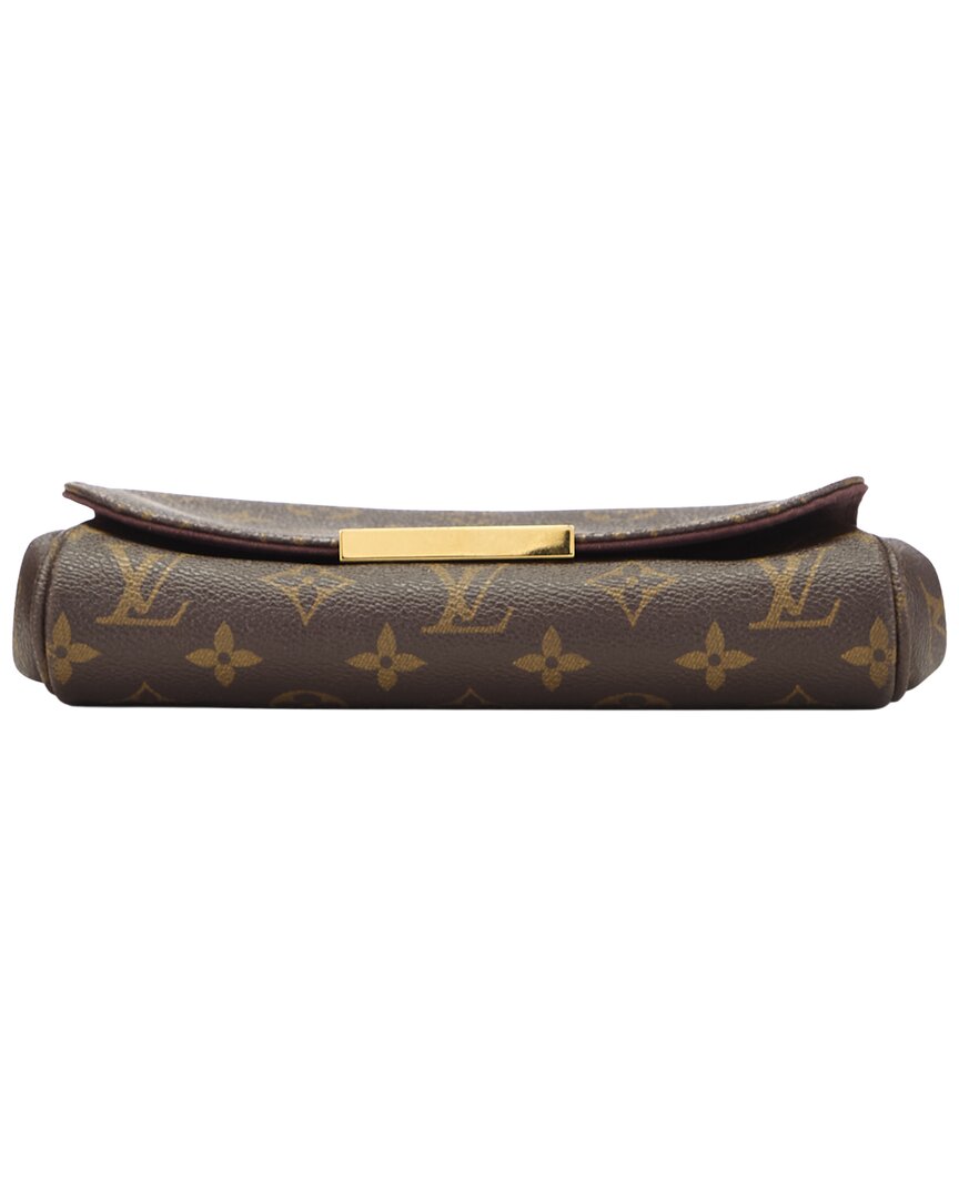 Louis Vuitton Louis Vuitton Brown Monogram Coated Canvas Favorite Pm (Authentic Pre-Loved)