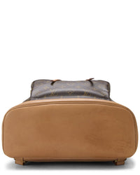 Louis Vuitton Louis Vuitton Brown Monogram Coated Canvas Montsouris Gm (Authentic Pre-Loved)