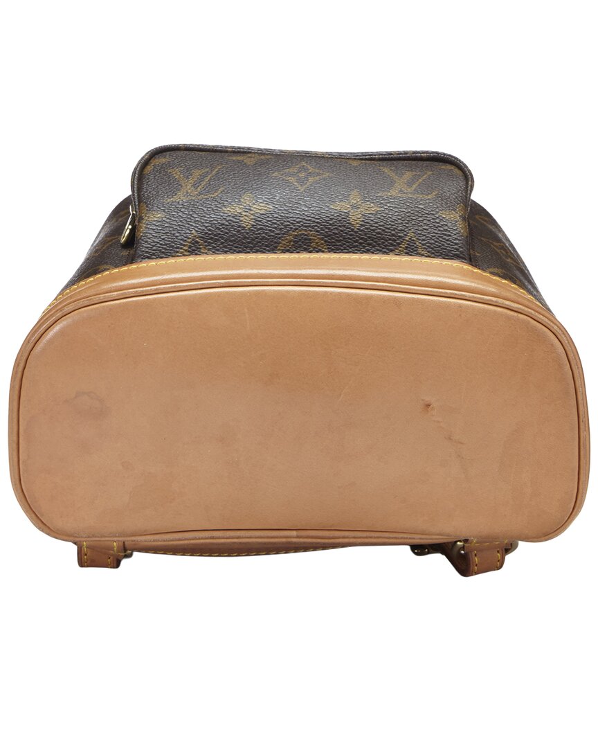 Louis Vuitton Louis Vuitton Brown Monogram Coated Canvas Montsouris Pm (Authentic Pre-Loved)