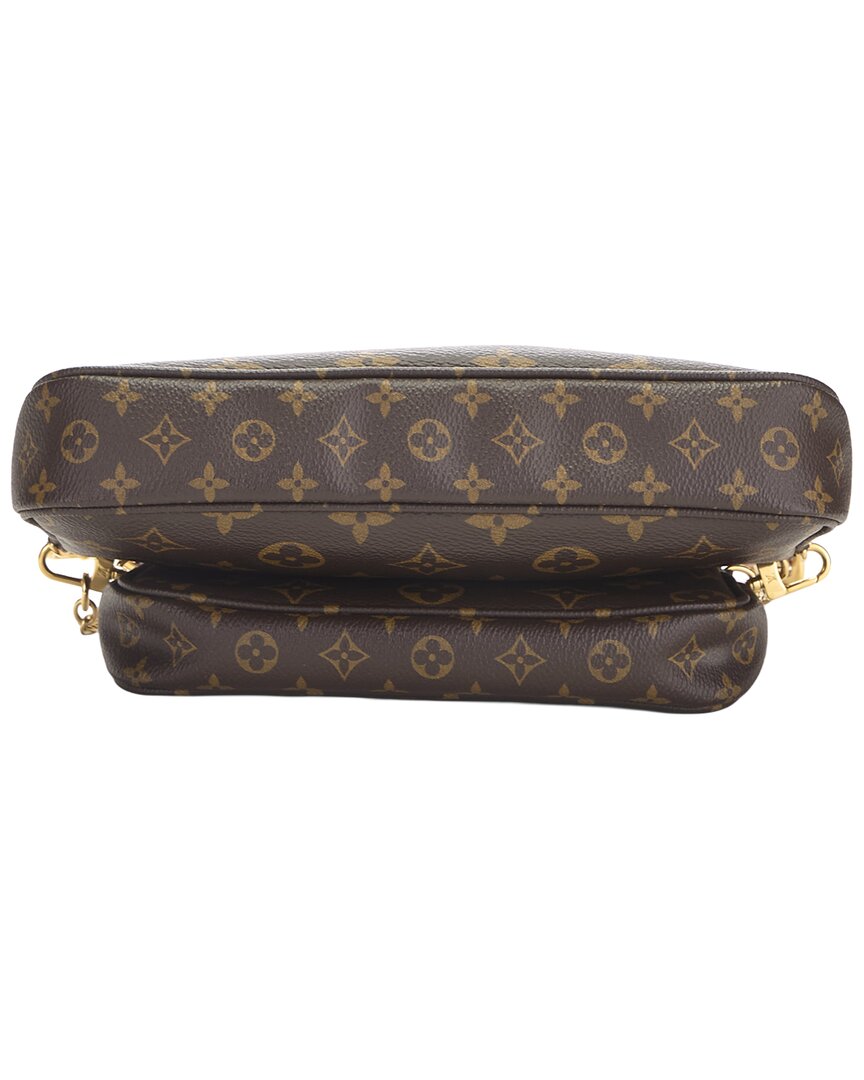 Louis Vuitton Louis Vuitton Pink Monogram Coated Canvas Multi Pochette Accessoires  (Authentic