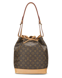 Louis Vuitton Louis Vuitton Brown Monogram Coated Canvas Noe (Authentic Pre-Loved)
