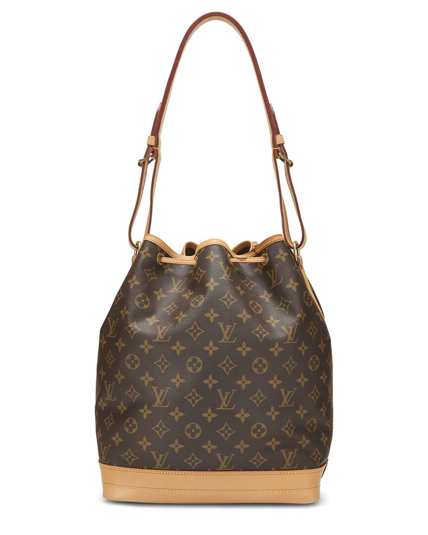 Louis Vuitton Louis Vuitton Brown Monogram Coated Canvas Noe (Authentic Pre-Loved)