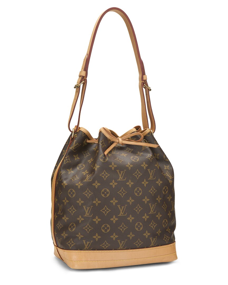 Louis Vuitton Louis Vuitton Brown Monogram Coated Canvas Noe (Authentic Pre-Loved)