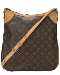Louis Vuitton Louis Vuitton Brown Monogram Coated Canvas Odeon Mm (Authentic Pre-Loved)