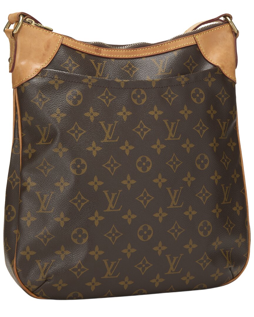 Louis Vuitton Louis Vuitton Brown Monogram Coated Canvas Odeon Mm (Authentic Pre-Loved)