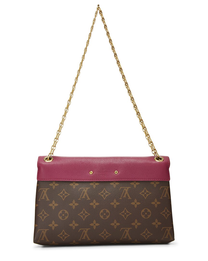 Louis Vuitton Louis Vuitton Purple Monogram Coated Canvas Pallas Chain Bag (Authentic Pre-