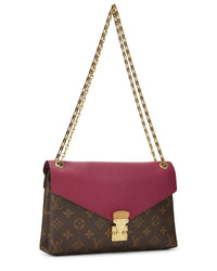 Louis Vuitton Louis Vuitton Purple Monogram Coated Canvas Pallas Chain Bag (Authentic Pre-