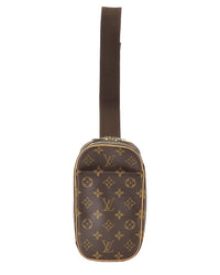Louis Vuitton Louis Vuitton Brown Monogram Coated Canvas Pochette Gange (Authentic Pre-