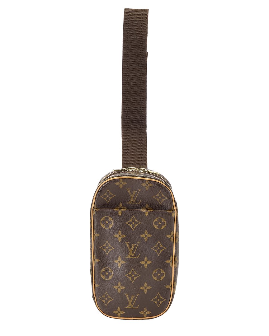Louis Vuitton Louis Vuitton Brown Monogram Coated Canvas Pochette Gange (Authentic Pre-