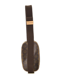 Louis Vuitton Louis Vuitton Brown Monogram Coated Canvas Pochette Gange (Authentic Pre-