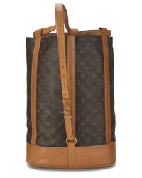 Louis Vuitton Louis Vuitton Brown Monogram Coated Canvas Randonnee Gm (Authentic Pre-Loved)