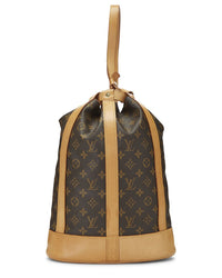Louis Vuitton Louis Vuitton Brown Monogram Coated Canvas Randonnee Pm (Authentic Pre-Loved)