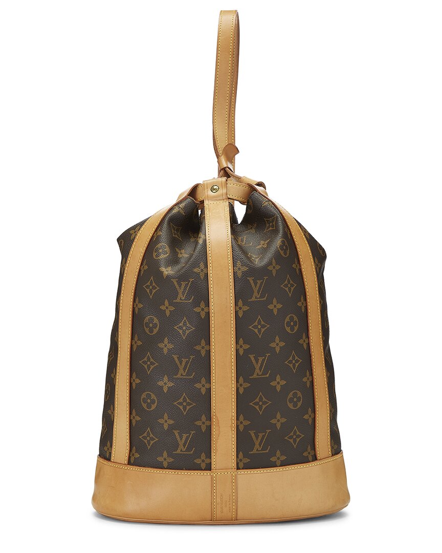 Louis Vuitton Louis Vuitton Brown Monogram Coated Canvas Randonnee Pm (Authentic Pre-Loved)