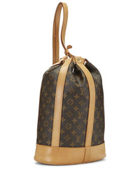 Louis Vuitton Louis Vuitton Brown Monogram Coated Canvas Randonnee Pm (Authentic Pre-Loved)
