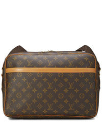 Louis Vuitton Louis Vuitton Brown Monogram Coated Canvas Reporter Gm (Authentic Pre-Loved)