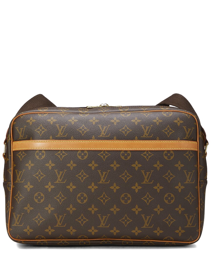 Louis Vuitton Louis Vuitton Brown Monogram Coated Canvas Reporter Gm (Authentic Pre-Loved)