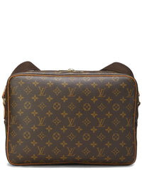Louis Vuitton Louis Vuitton Brown Monogram Coated Canvas Reporter Gm (Authentic Pre-Loved)