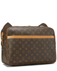 Louis Vuitton Louis Vuitton Brown Monogram Coated Canvas Reporter Gm (Authentic Pre-Loved)