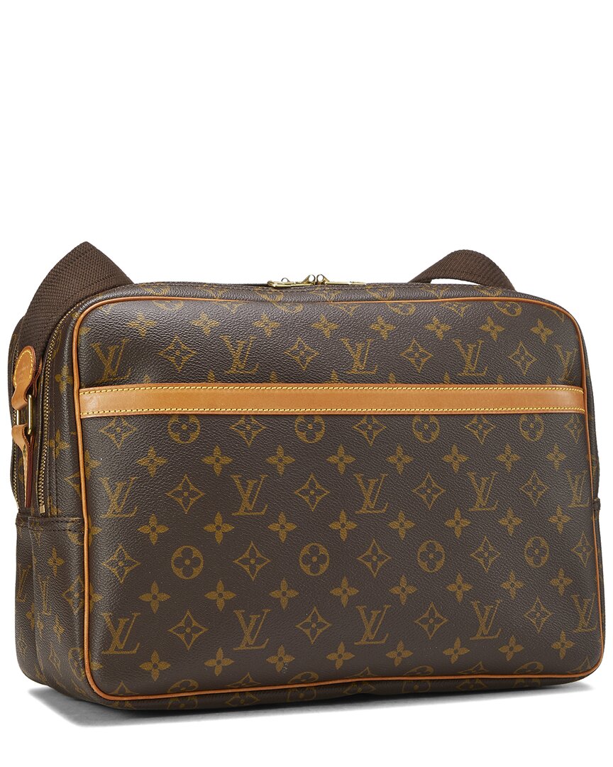 Louis Vuitton Louis Vuitton Brown Monogram Coated Canvas Reporter Gm (Authentic Pre-Loved)