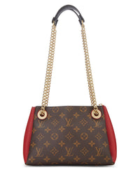 Louis Vuitton Pre-Owned Louis Vuitton Red Monogram Coated Canvas Surene Bb (Authentic Pre-Loved)