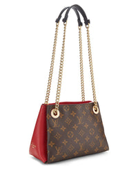 Louis Vuitton Pre-Owned Louis Vuitton Red Monogram Coated Canvas Surene Bb (Authentic Pre-Loved)