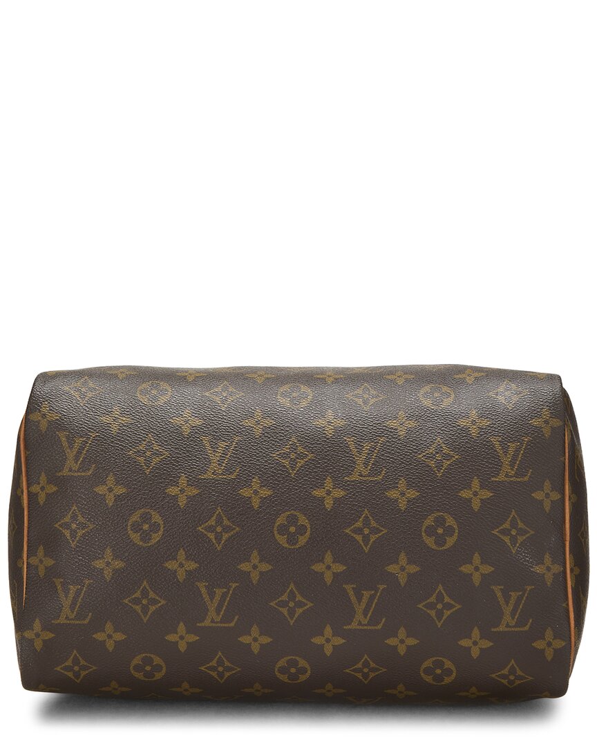 Louis Vuitton Louis Vuitton Brown Monogram Coated Canvas Speedy 30 (Authentic Pre-Loved)