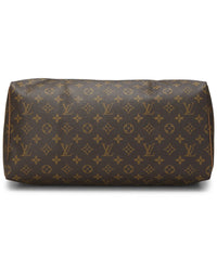 Louis Vuitton Louis Vuitton Brown Monogram Coated Canvas Speedy40 (Authentic Pre-Loved)