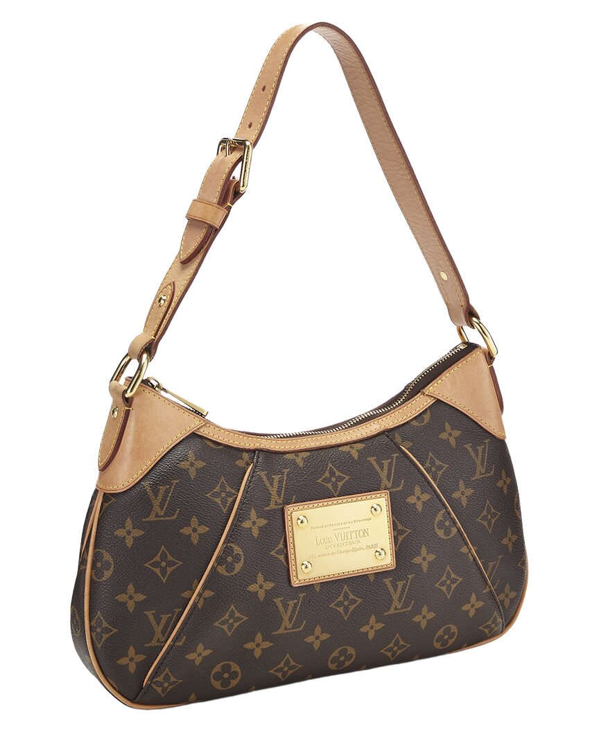 Louis Vuitton Louis Vuitton Brown Monogram Coated Canvas Thames Pm (Authentic Pre-Loved)