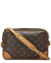 Louis Vuitton Louis Vuitton Brown Monogram Coated Canvas Trocadero27 (Authentic Pre-Loved)
