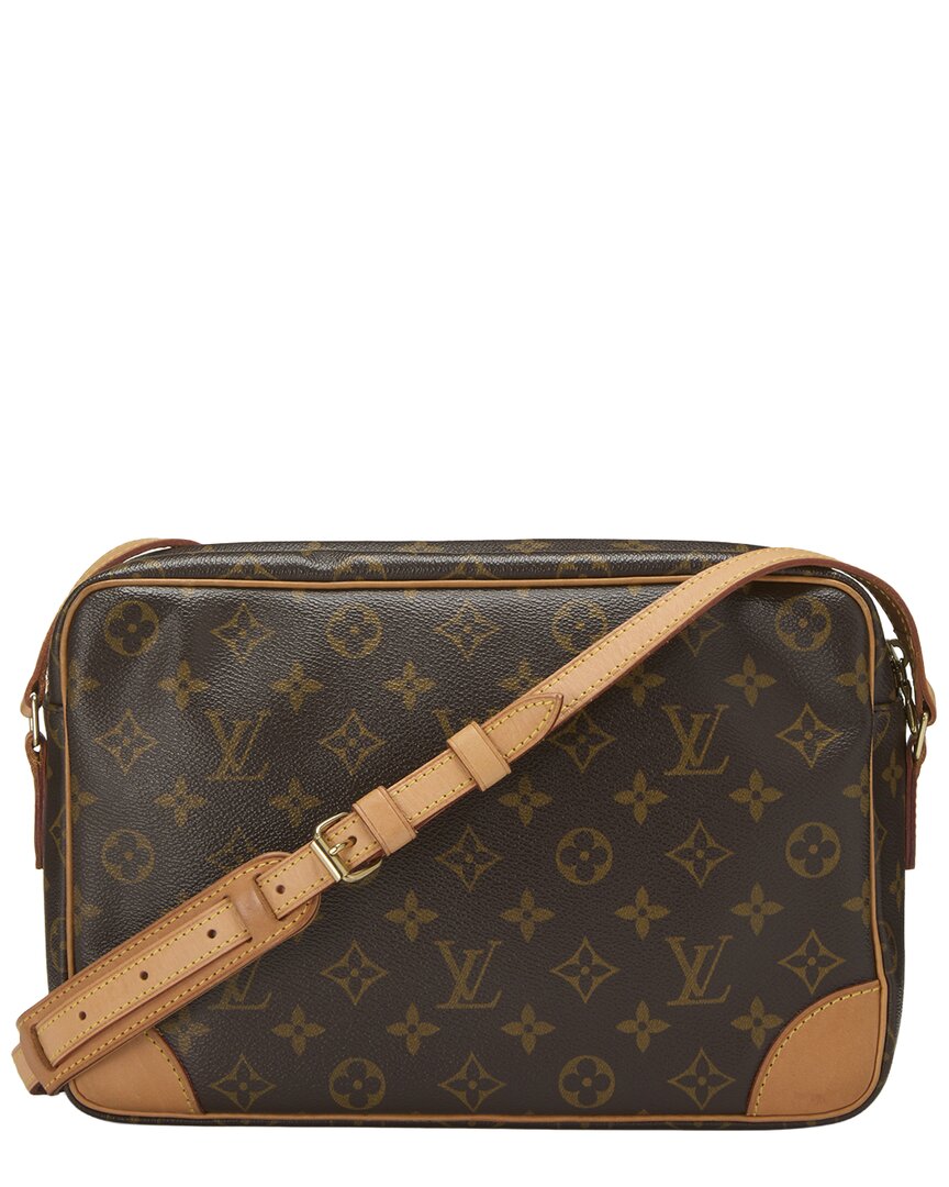 Louis Vuitton Louis Vuitton Brown Monogram Coated Canvas Trocadero30 (Authentic Pre-Loved)