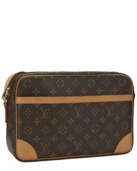 Louis Vuitton Louis Vuitton Brown Monogram Coated Canvas Trocadero30 (Authentic Pre-Loved)