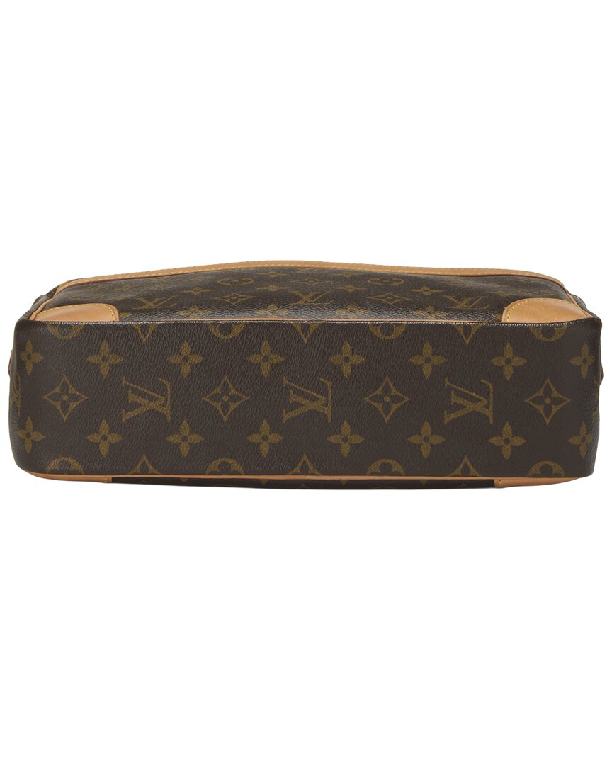 Louis Vuitton Louis Vuitton Brown Monogram Coated Canvas Trocadero30 (Authentic Pre-Loved)